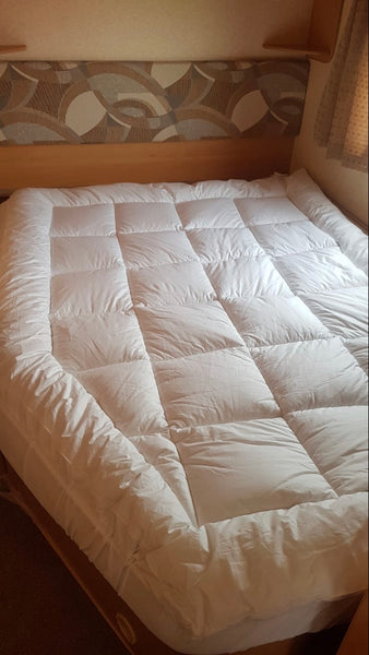 Elddis Fixed Bed - Microdown Mattress Topper