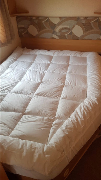 Elddis Fixed Bed - Microdown Mattress Topper