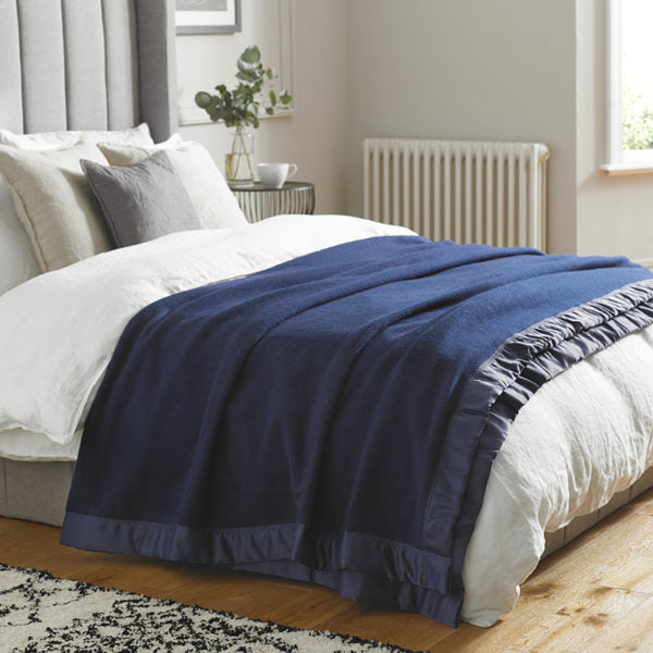 John Atkinson Duchess Blanket 100 Merino Wool Caravan Bed Linen