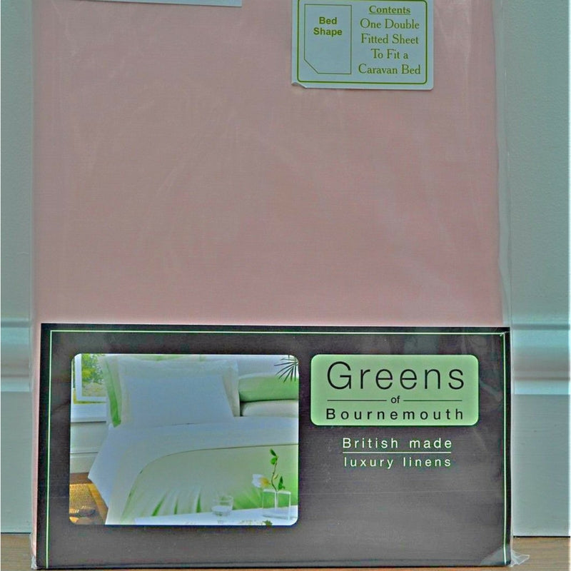 Sterling Fixed Island Bed Polycotton Fitted Sheet Caravan Bed Linen